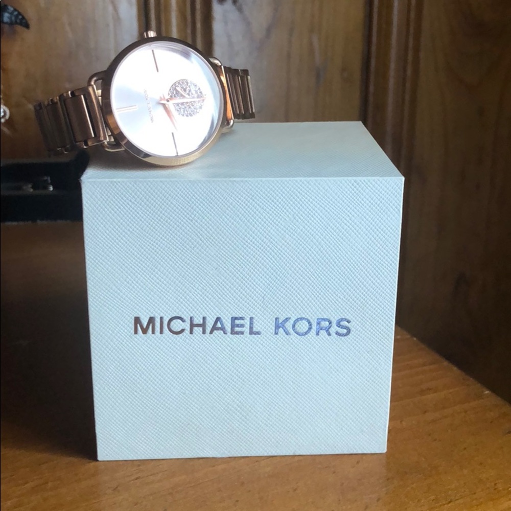 Michael Kors Rose Gold Watch